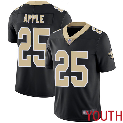 New Orleans Saints Limited Black Youth Eli Apple Home Jersey NFL Football 25 Vapor Untouchable Jersey